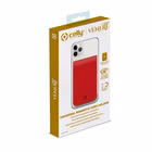 Immagine di Cover similpelle rosso CELLY CARDV - Universal Magnetic Card Holder CARDVRD