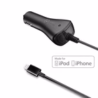 Immagine di Caricabatterie nero CELLY CCIP5 - 5W Lightning Car Charger CCIP5