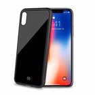 Immagine di Cover tpu + vetro temperato nero CELLY DIAMOND - Apple iPhone Xs/ iPhone X DIAMOND900BK