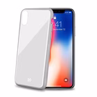 Immagine di Cover tpu + vetro temperato bianco CELLY DIAMOND - Apple iPhone Xs/ iPhone X DIAMOND900WH
