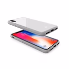 Immagine di Cover tpu + vetro temperato bianco CELLY DIAMOND - Apple iPhone Xs/ iPhone X DIAMOND900WH