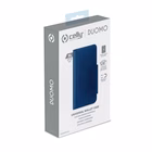Immagine di Cover similpelle blu CELLY DUOMO - Universal Magnetic Case up To 5.8" DUOMOXLBL