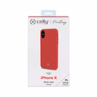 Immagine di Cover silicone rosso CELLY FEELING - Apple iPhone Xs/ iPhone X FEELING900RD