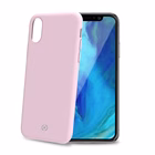 Immagine di Cover silicone rosa CELLY FEELING - Apple iPhone XS Max FEELING999PK