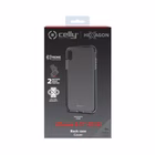 Immagine di Cover tpu + policarbonato nero CELLY HEXAGON - Apple iPhone XS Max HEXAGON999BK