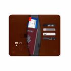 Immagine di Cover similpelle marrone CELLY PASSPORTD - Universal Document Holder PASSPORTDBR