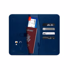 Immagine di Cover similpelle blu CELLY PASSPORTD - Universal Document Holder PASSPORTDBL
