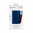 Immagine di Cover similpelle blu CELLY PASSPORTD - Universal Document Holder PASSPORTDBL