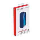 Immagine di Cover poliuretano blu CELLY PRESTIGE - Apple iPhone Xr PRESTIGE998BL
