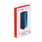 Immagine di Cover poliuretano nero CELLY PRESTIGE - Apple iPhone XS Max PRESTIGE999BK