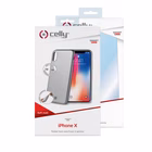 Immagine di Cover tpu argento CELLY SOFT MATT - Apple iPhone Xs/ iPhone X SOFTMATT900SV