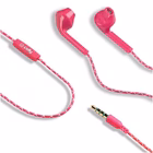 Immagine di Auricolari con filo sì 1 x jack 3,5mm Rosa CELLY UP100 - Jack 3.5mm Stereo Wired Earphones UP100PK