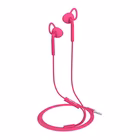 Immagine di Auricolari con filo sì 1 x jack 3,5mm Rosa CELLY UP400ACT - Jack 3.5mm Stereo Sport Wired Earphones