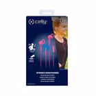Immagine di Auricolari con filo sì 1 x jack 3,5mm Rosa CELLY UP400ACT - Jack 3.5mm Stereo Sport Wired Earphones