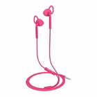 Immagine di Auricolari con filo sì 1 x jack 3,5mm Rosa CELLY UP400ACT - Jack 3.5mm Stereo Sport Wired Earphones