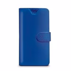 Immagine di Cover similpelle blu CELLY WALLYUNI - Universal Case Display Size 5.5"-6.0" WALLYUNIXXXLBL