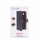 Immagine di Cover similpelle nero CELLY WALLY - Samsung Galaxy J6+ WALLY789