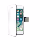 Immagine di Cover similpelle bianco CELLY WALLY - Apple iPhone 8 Plus/ iPhone 7 Plus WALLY801WH
