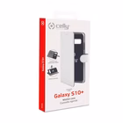 Immagine di Cover similpelle bianco CELLY WALLY - Samsung Galaxy S10+ WALLY891WH
