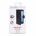 Immagine di Cover similpelle nero CELLY WALLY - Samsung Galaxy S21+ 5G WALLY995