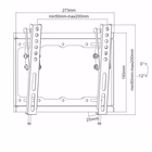 Immagine di Slim tv wall 23/43 pollici