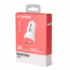 Immagine di Caricabatterie rosa PANTONE PANTONE - 10W USB Car Charger PT-DC1USBP