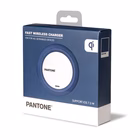 Immagine di Caricabatterie wireless/senza fili blu microusb PANTONE PANTONE - 10W Wireless Charger PT-WC001N