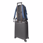 Immagine di Zaino notebook da 14.1 tessuto + pelle sintetica blu CELLY FUNKYBACK - 14" Backpack BACKPACK COLLEC