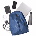 Immagine di Zaino notebook da 14.1 tessuto + pelle sintetica blu CELLY FUNKYBACK - 14" Backpack BACKPACK COLLEC