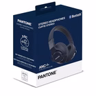 Immagine di Cuffie senza filo sì 1 x jack 3,5mm Blu PANTONE PANTONE - Bluetooth ANC Headphone PT-WH005N1