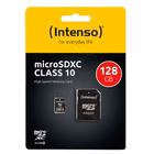 Immagine di Memory Card micro sd xc 128GB INTENSO MICRO SD CLASSE 10 128GB con ADATTATORE 3413491