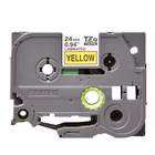 Immagine di Nastro tipo tz 24mm nero/giallo