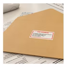 Immagine di Nastro ades.carta originale(62mm x 15,26mt)nero/rosso/bianco