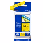 Immagine di Nastro BROTHER TZE-641 mm 18x8 m nero/giallo