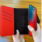 Immagine di Cover similpelle rosso CELLY ATHENA - Universal Magnetic Pochette up to 6.9" ATHENARD