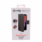 Immagine di Cover similpelle nero CELLY WALLY - Samsung Galaxy Xcover 5/ Galaxy Xcover 5 E WALLY960
