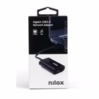 Immagine di Adattatore di rete NILOX NILOX TECH - Adattatore USB 3.2/RJ45 M/F NXADAP05