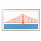 Immagine di Cornice tv plastica marrone SAMSUNG CORNICE 55 FRAME TEAK VG-SCFA55TKBXC