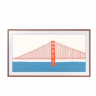 Immagine di Cornice tv plastica marrone SAMSUNG CORNICE 55 FRAME TERRACOTTA VG-SCFA55TRCXC