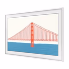 Immagine di Cornice tv plastica bianco SAMSUNG CORNICE 55 FRAME BIANCO VG-SCFA55WTBXC