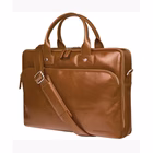 Immagine di Notebook da 16 pelle nero DBRAMANTE 1928 Kronborg 16" Borsa in pelle - Cuoio BG16GT000717