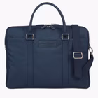 Immagine di Notebook da 16 poliestere nero DBRAMANTE 1928 Ginza 16 - Borsa in Poliestere riciclato - Blu BG16