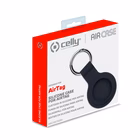 Immagine di Cover silicone nero CELLY AIRCASETAG - AIRTAG Silicon Case AIRCASETAGBK