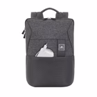 Immagine di Macbook pro 16 poliuretano nero RIVACASE Zaino Notebook 16 melange 8861BKMELANGE