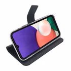 Immagine di Cover similpelle nero CELLY WALLY - Samsung Galaxy A22 5G WALLY968