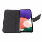 Immagine di Cover similpelle nero CELLY WALLY - Samsung Galaxy A22 5G WALLY968