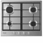 Immagine di Piano cottura gas acciaio inox bianco CANDY CANDY PIANO COTT 60CM CHG6BRX 33801974