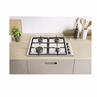 Immagine di Piano cottura gas acciaio inox Grigio CANDY CANDY PIANO COTTURA 60CM CHG6LX 33801967