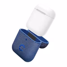 Immagine di Cover tpu blu CYGNETT TekView Custodia per Air Pods 1 ° & 2 ° Gen - Blu CY2955TEKVI