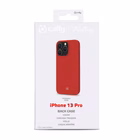 Immagine di Cover silicone rosso CELLY FEELING - Apple iPhone 13 Pro FEELING1008RD